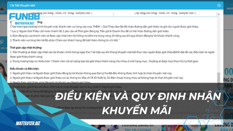 Tổng hợp khuyến mãi thành viên mới Fun88 – Cập nhật mới nhất 2 Điều kiện và quy định nhận khuyến mãi thành viên mới