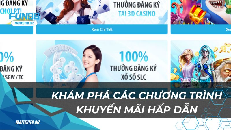 Tổng hợp khuyến mãi thành viên mới Fun88 – Cập nhật mới nhất 3 Khám phá các chương trình khuyến mãi hấp dẫn dành cho thành viên mới tại Fun88